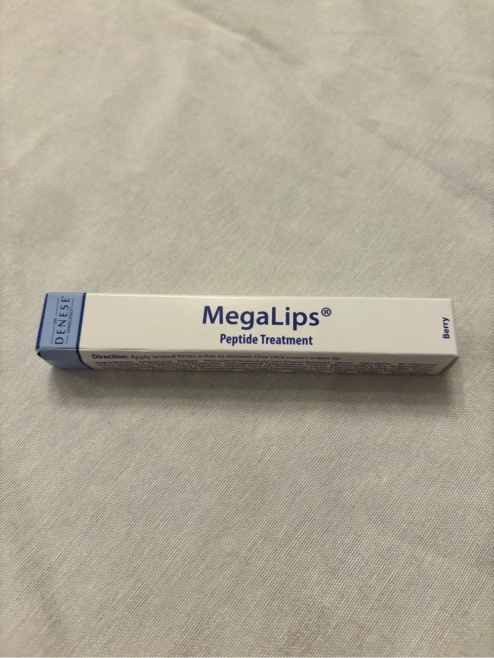 Dr. Denese MegaLips Peptide Treatment Berry Lip Balm NIB